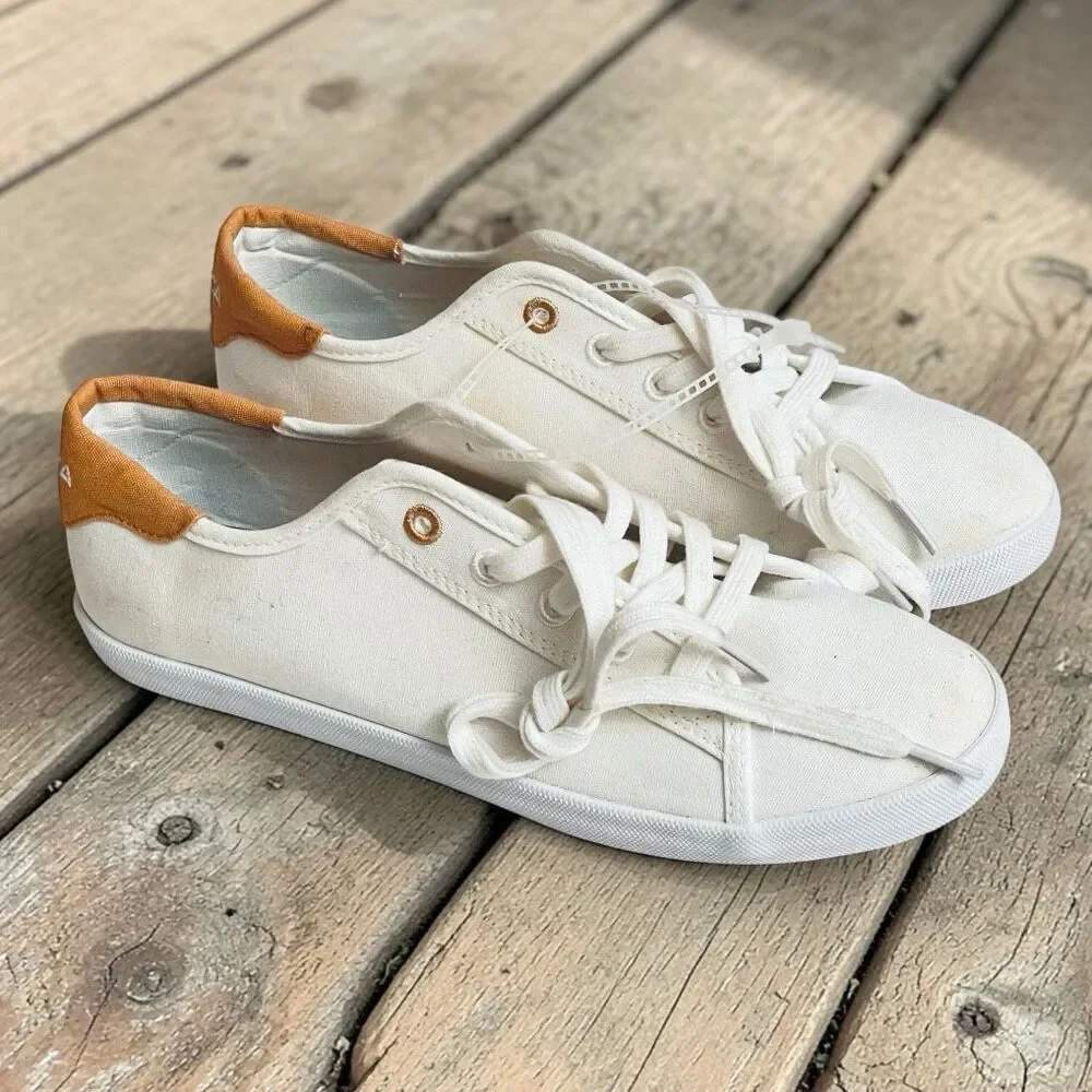 NWT Nautica Lanyard 8.5 White Cushioned Comfy memory foam navtech Sneakers READ